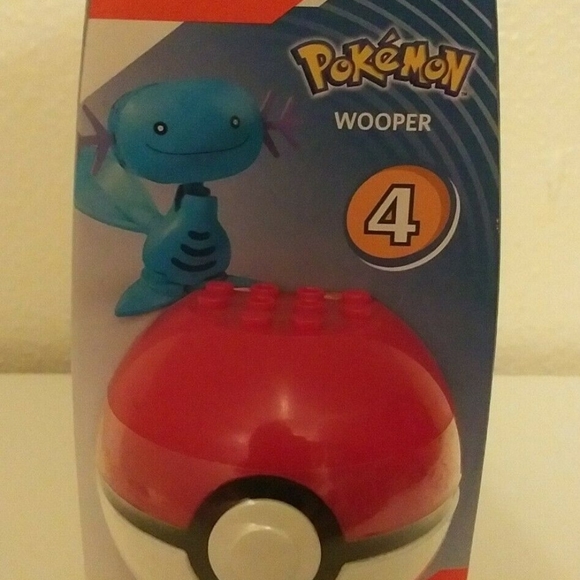 Pokmon Mega Construx Series 4 Wooper Set - Picture 1 of 2